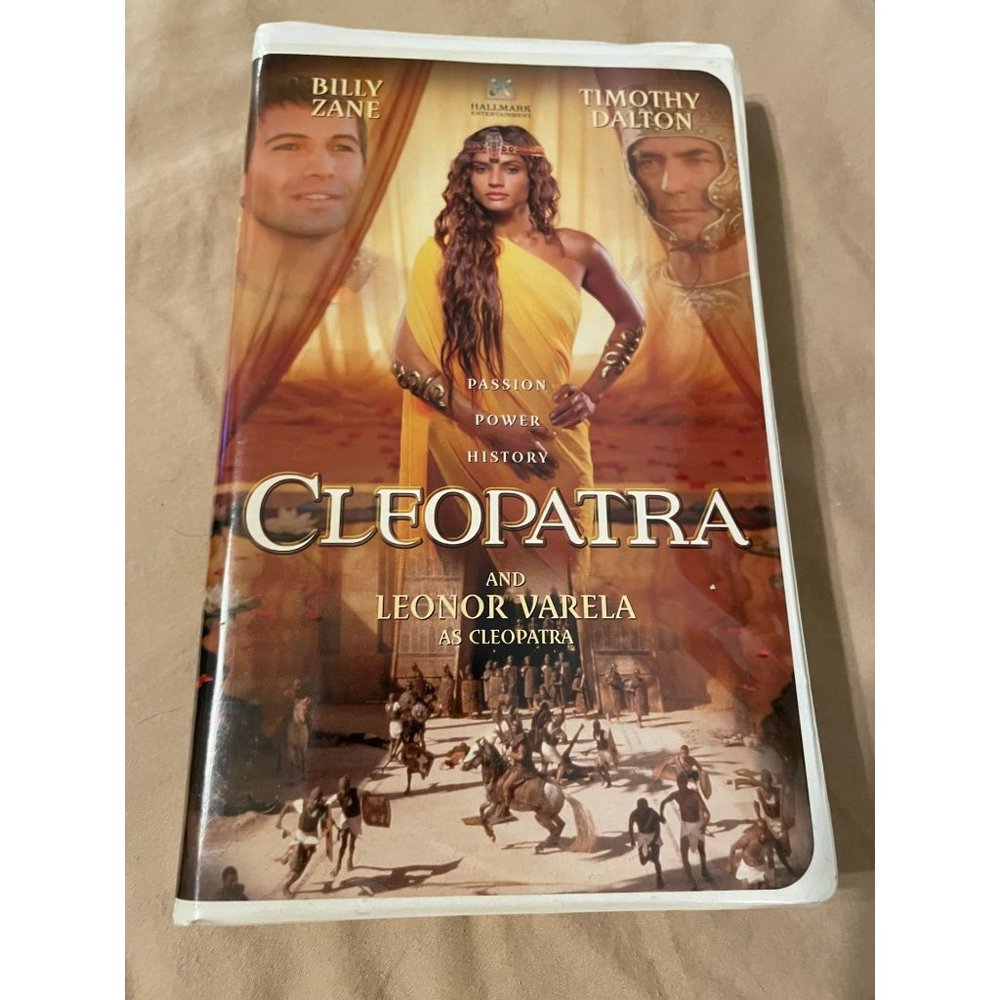 Cleopatra, Timothy Dalton, Billy Zane and Leonor Varela - VHS